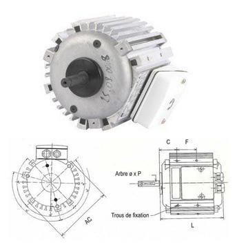 Moteur electrique cf22tp-0.25kw-4p_0