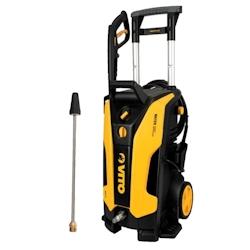 Nettoyeur haute pression VITO 130 bars - 1800W - Moteur induction - Lance laiton - Tuyau 5m - Réservoir détergent - Jaune_0