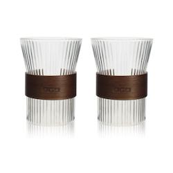 Ogo Living - Lot De 2 Tasses Karl 250ml En Verre Borosilicate Transparent - transparent verre 3256391029763_0
