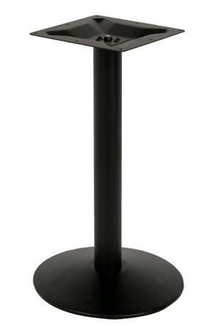 PIED DE TABLE ROND GUYANE NOIR GRAND MODÈLE H.73CM