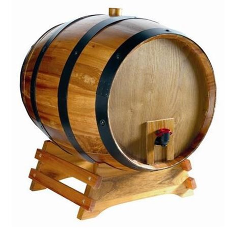 TONNELET EN BOIS POUR FONTAINE À VIN 10 L