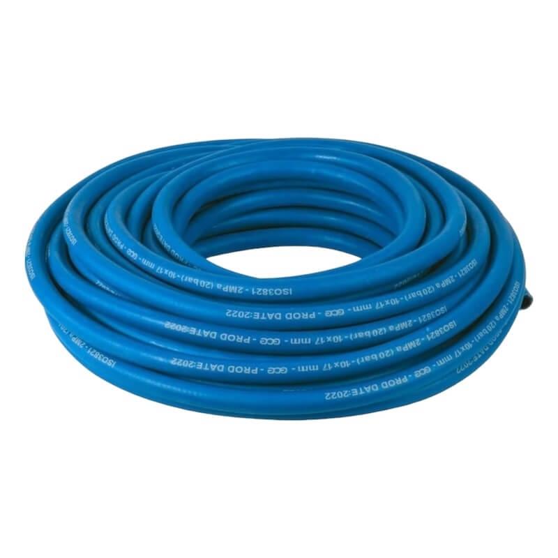Tuyau de soudage OXYGENE simple (bleu) Ø10x17 - GCE_0
