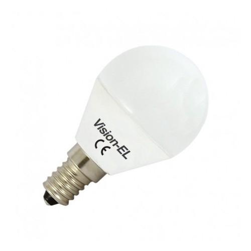 Ampoule led 4  watt p45 bulb  e14 3000°k ceramic dépoli_0