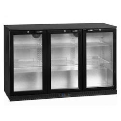 Matériel HORECA Arrière Bar Réfrigéré Vitré Compact 3 Portes - Materiel Horeca B3 - 0761885988714_0