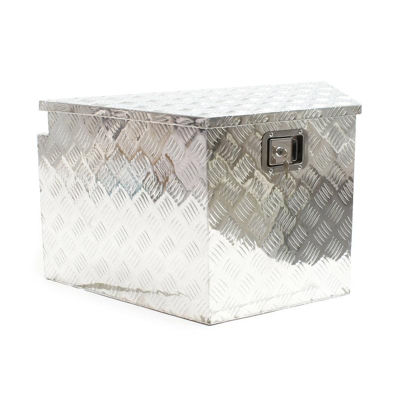 Boîte de rangement en aluminium - serrure intégrée - caisse à outils - malle de transport - coffre 16_0002552_0