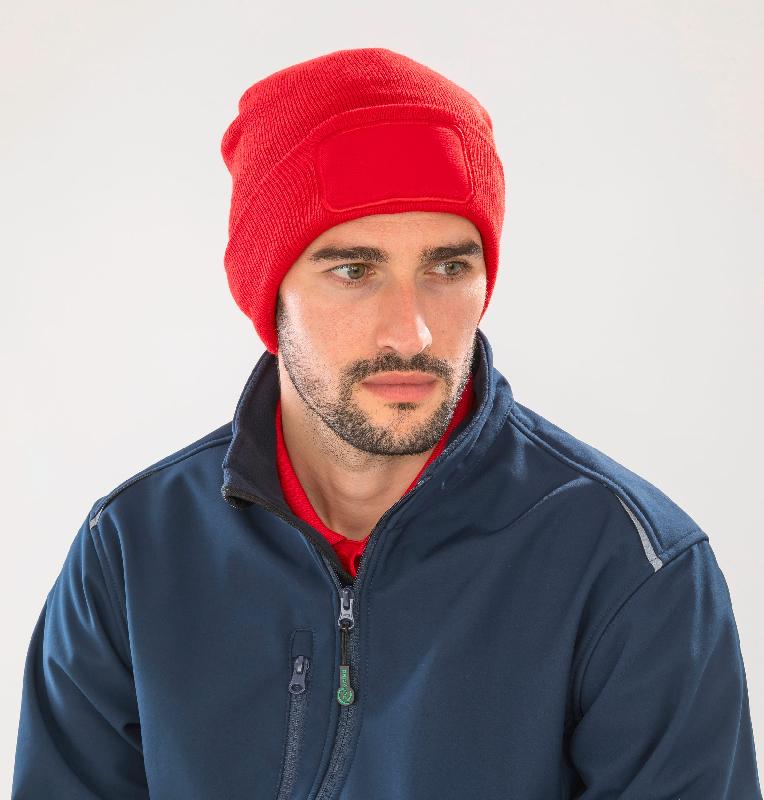 Bonnet imprimable Thinsulate recyclé - 50% polyester recyclé / 50% polyacrylique - Réf: RC934X_0