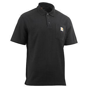 Carhartt Polo manches courtes - Noir - Taille L_0