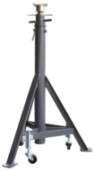 Chandelle GB15-FV-SV-LR - capacité 15T - avec ressort, vis, roues pivotantes - hauteur 1380-2010 mm_0