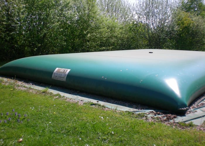 Citerne souple de stockage pour boues d'épuration - RCY - 1300 g/m² - équipée de vannes pour brassage_1