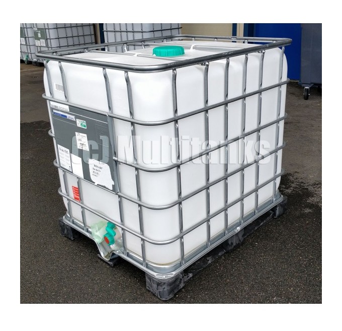 CUVE 1000 LITRES BLANCHE SUR PALETTE - MULTITANKS