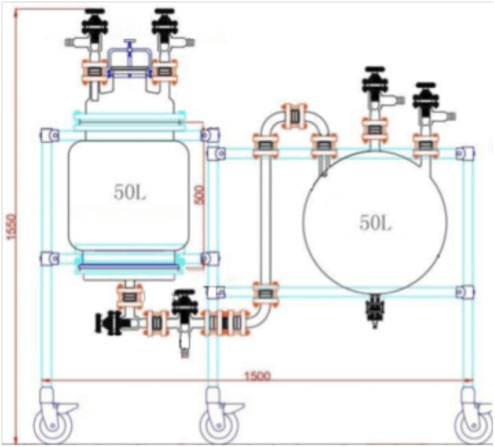 Filtre Büchner Algochem - ensembles de filtration laboratoire et pilote avec médias filtrants en verre fritté ou modernes_0