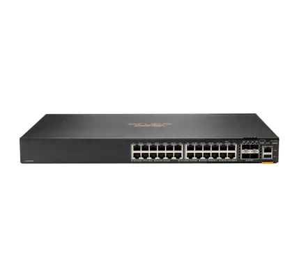 HPE Aruba Networking CX 6200F 24G 4SFP+ Géré L3 Gigabit Ethernet (10/100/1000) 1U_0