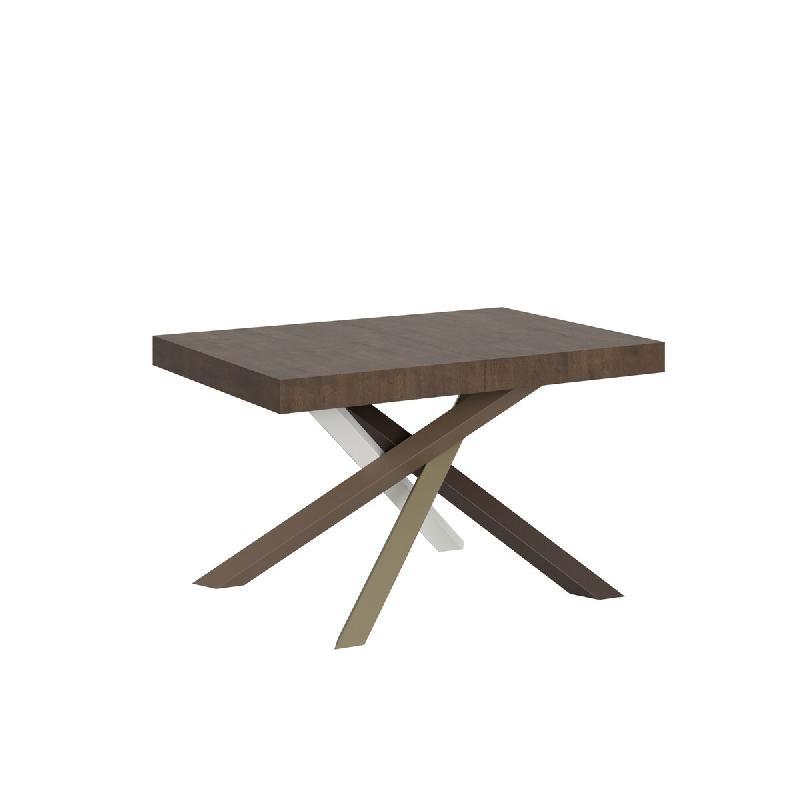 Itamoby Table Extensible 120/380X90 Cm Volantis Pieds Noyer Multicolore 4/C - marron 8050598907726_0