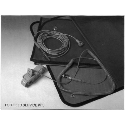 Kit antistatique pour dépanneur - Tapis 3 couches, bracelet conducteur, cordons et étui compact_0