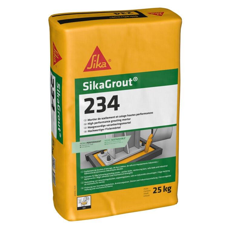 Mortier de scellement SikaGrout-234 gris 25KG_0