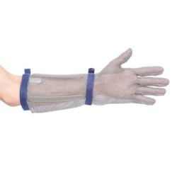 Portwest - Gants anti coupures en cotte de mailles 45cm Gris Taille 9 - gris 5036108329182_0
