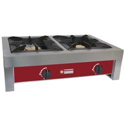 Réchaud à gaz de table - 2 feux vifs (7+5 kw) rf2g/l_0