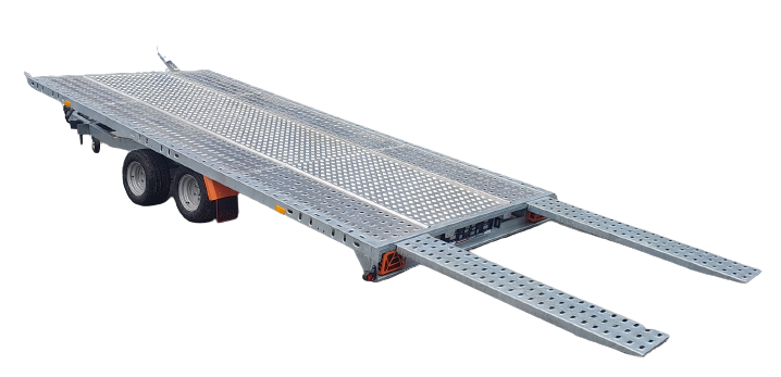 Remorque porte voiture-plateau - 4,50 X 2,10 M - 2700 KG Full Alu - TA-NO GRAVITY 27.45_0