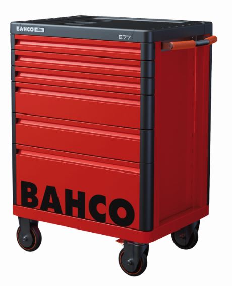 Servante d'atelier « premium storage HUB » E77 66 cm avec 6 tiroirs – 1477K6RED – châssis acier double paroi et système DAAT_0