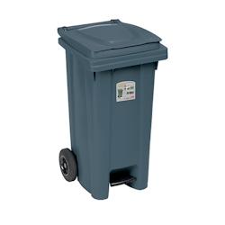 Stefanplast Poubelle Urban Eco System Lt.60 à pédale gris poussière - gris 8003507257061_0