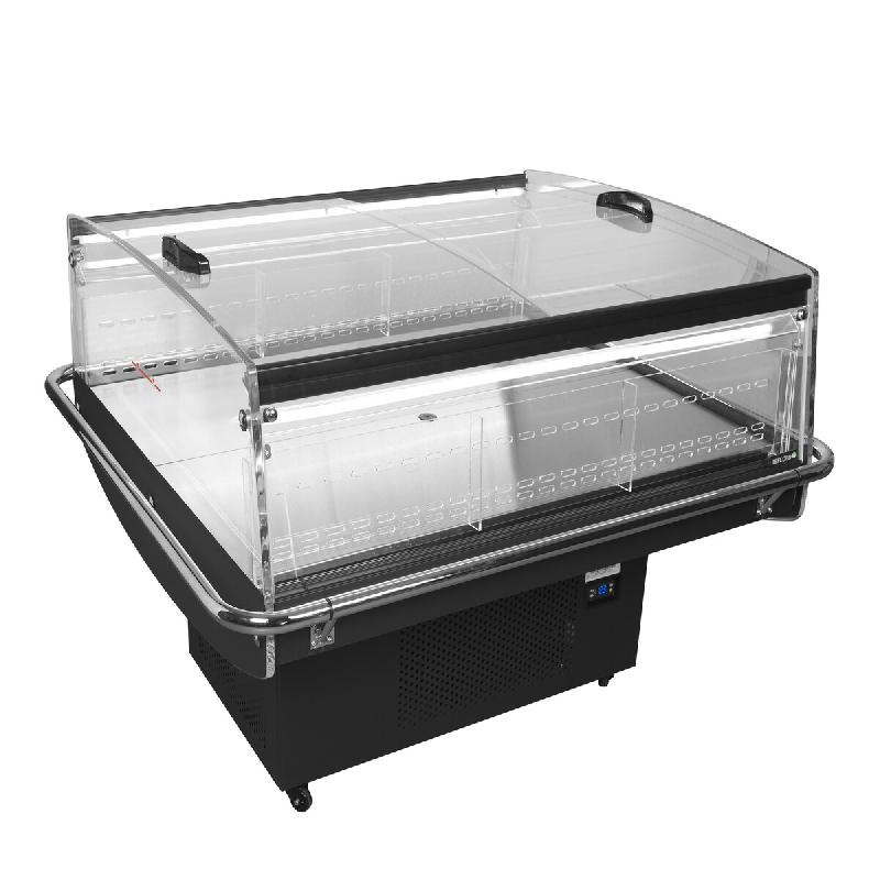 Tefcold Réfrigérateur noir pour achats impulsifs  PDC126 VS SL LED - 47731_0