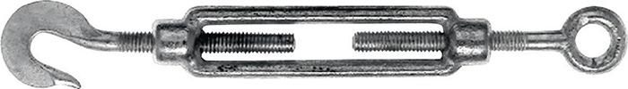 Tendeur DIN 1480 M12 - longueur 238-318 mm - crochet et œillet galvanisé - acier 37_0