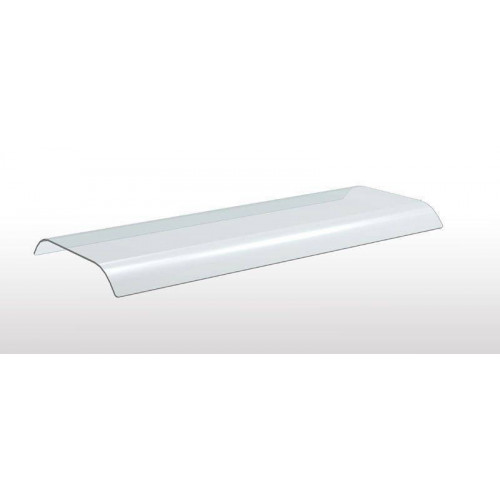 VERRE COURBÉ DOUBLE FACE POUR SUPPORT ERATOS - 1409 MM