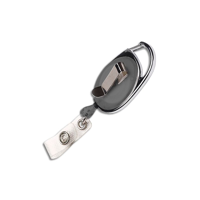 Zip enrouleur double attache - modèle PX - passant de ceinture pour porte-badges_0