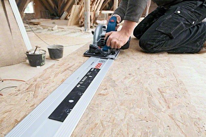 BOSCH 0 601 57A 900 - Scie circulaire avec fil 2200W - Compatible rails de guidage Bosch FSN_0