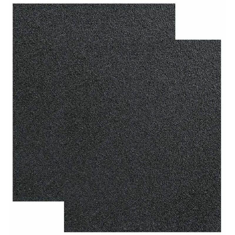 Kwb - Papier Abrasif Corindon Grain 180 - 230x280 Mm - Pour Bois Et Métal
