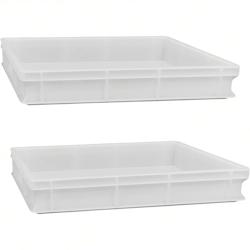 Boîte avec couvercle 45x35x25 cm - blanc 8053632010048_0