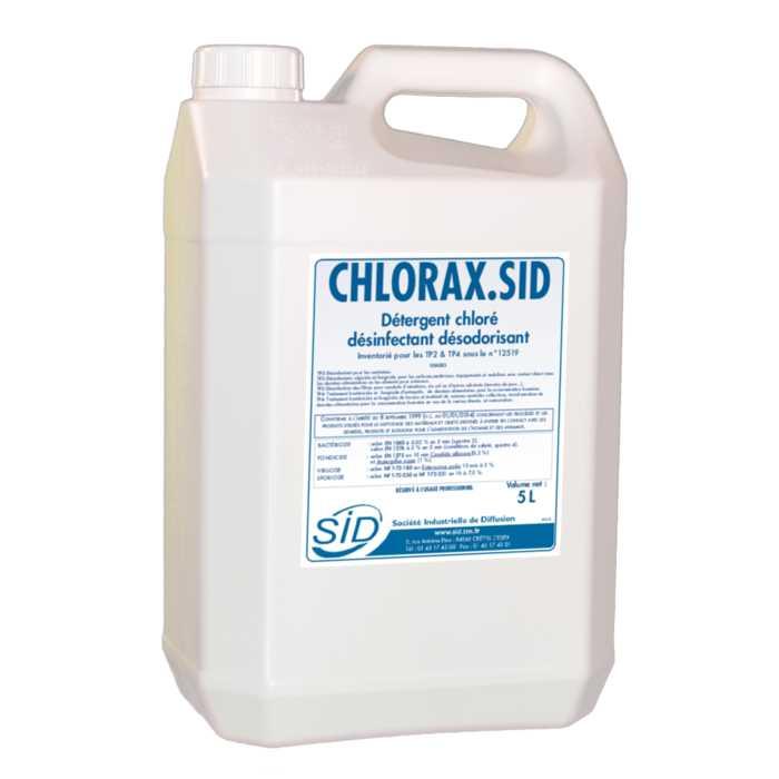 Détergent chloré désinfectant désodorisant chlorax.Sid_0