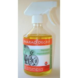 Dégrippant dégoudronnant naturel PHARAO DEGRIP - Spray 500ml à base d'huiles végétales, contact alimentaire_0