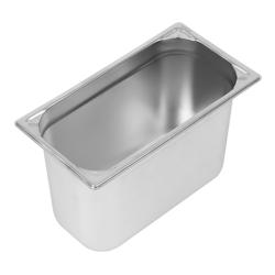 Equipementpro - Bac inox 18/10 GN 1/3 professionnel Vogue 200mm - EQDW445_0