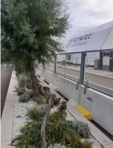 Glissière de sécurité en béton