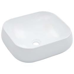 Helloshop26 - Lavabo lave-mains vasque à poser monter salle de bain intérieur salle d'eau cabine de toilette maison 44,5 x 39,5 cm 02_0002614 - 3000_0