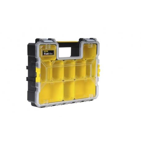 Organiseur etanche profondeur 106mm - 10 compartiments amovibles -  STANLEY fatmax 1-97-518_0