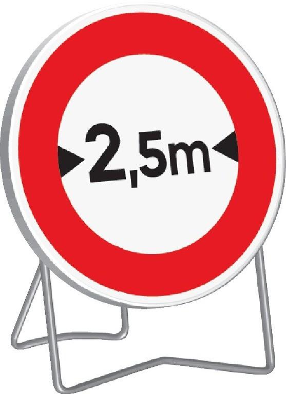 Panneaux Taliasign B 850 mm classe 1 Interdictions, Obligations, Prescriptions et Fins - PNTLGLV1B11-TL02/P_0
