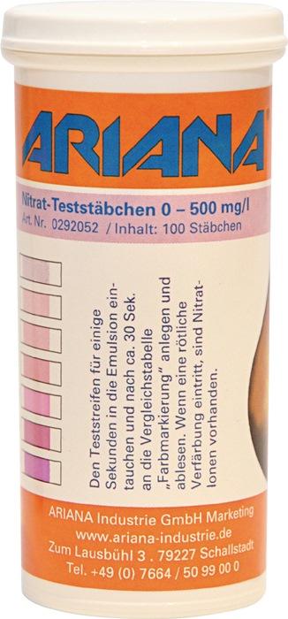 Petite jauge TRGS 611 - Teneur en nitrite 0-500 mg/l - Boîte de 100 pièces - ARIANA_0