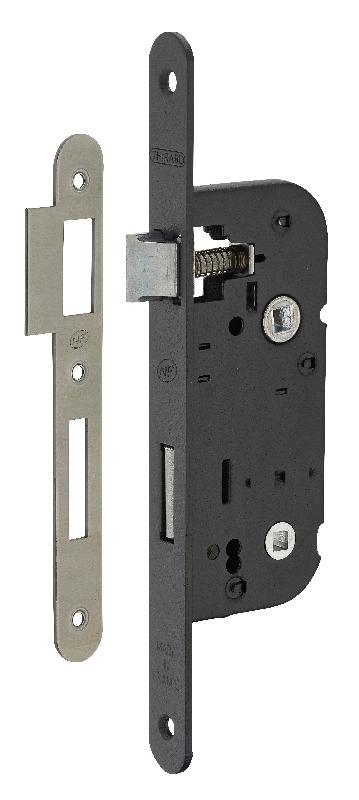 Serrure encastrable pour porte d'intérieur NF V/BR - acier embouti - marque THIRARD - garantie 10 ans_0