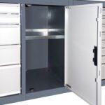 Servante d'atelier extra large 13 tiroirs KRAFTWERK - Gris - Charge 500 kg - Dimensions XXL 1805x470x1000 mm_0