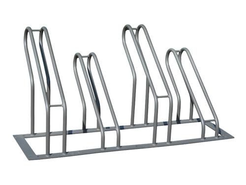 Support Cycles en Acier pour 4 ou 6 Vélos - Acier Oxyron Noir_0