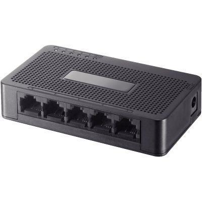 Switch réseau 5 ports RJ45 - 10/100 Mbps - Détection automatique - Garantie 3 ans - CUC ST3105S_0