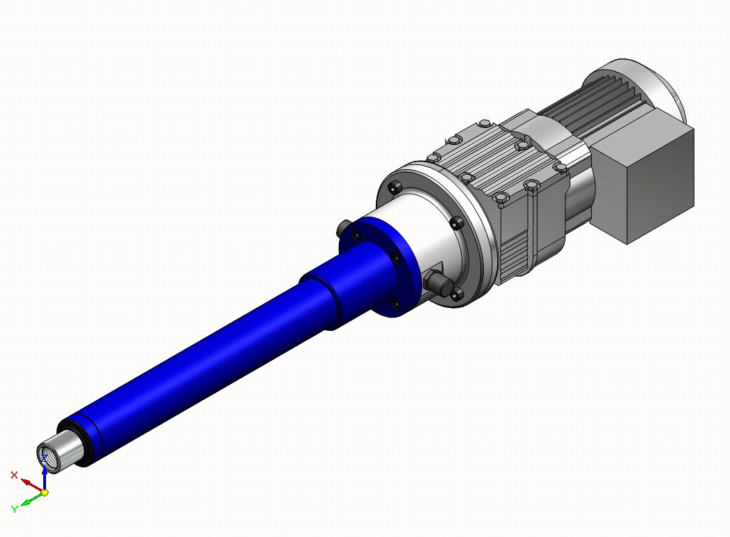 Vérin électrique de manutention M 205 - tige en translation - effort de 10 à 70 KN_0