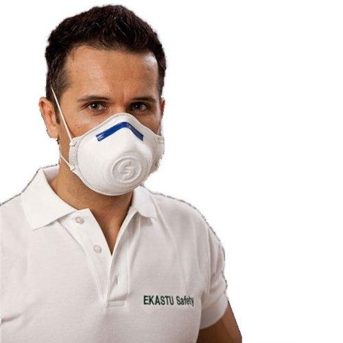 12 masques FFP2 sans filtre Ekastu Sekur - protection respiratoire_0