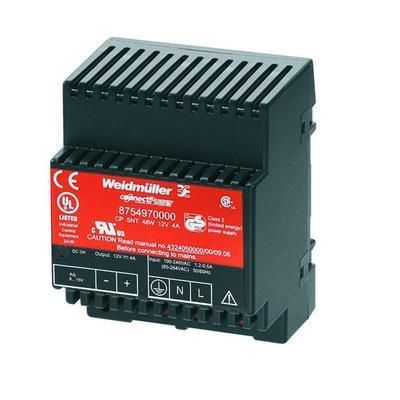 ALIMENTATION RAIL DIN WEIDMÜLLER CP SNT 48W 12V 4A 12 V/DC 4 A 48 W 1 X