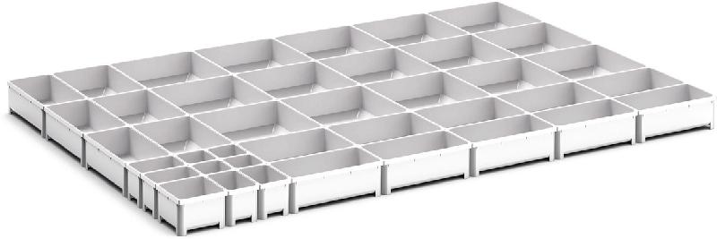 BACS RANGEMENT CUBIO EKK0775 40 COMPARTIMENTS - BOTT - MANUTAN COLLECTIVITÉS