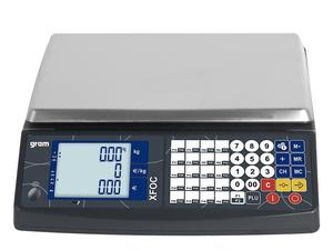 Balance poids prix XFOC GRAM - écran LCD rétroéclairé - vérifiable C III OIML - 40 PLUs_0