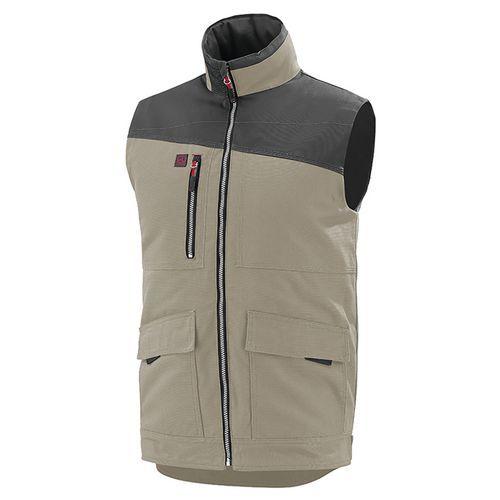 BODY-WARMER HAMMER BEIGE/NOIR T3 - LAFONT