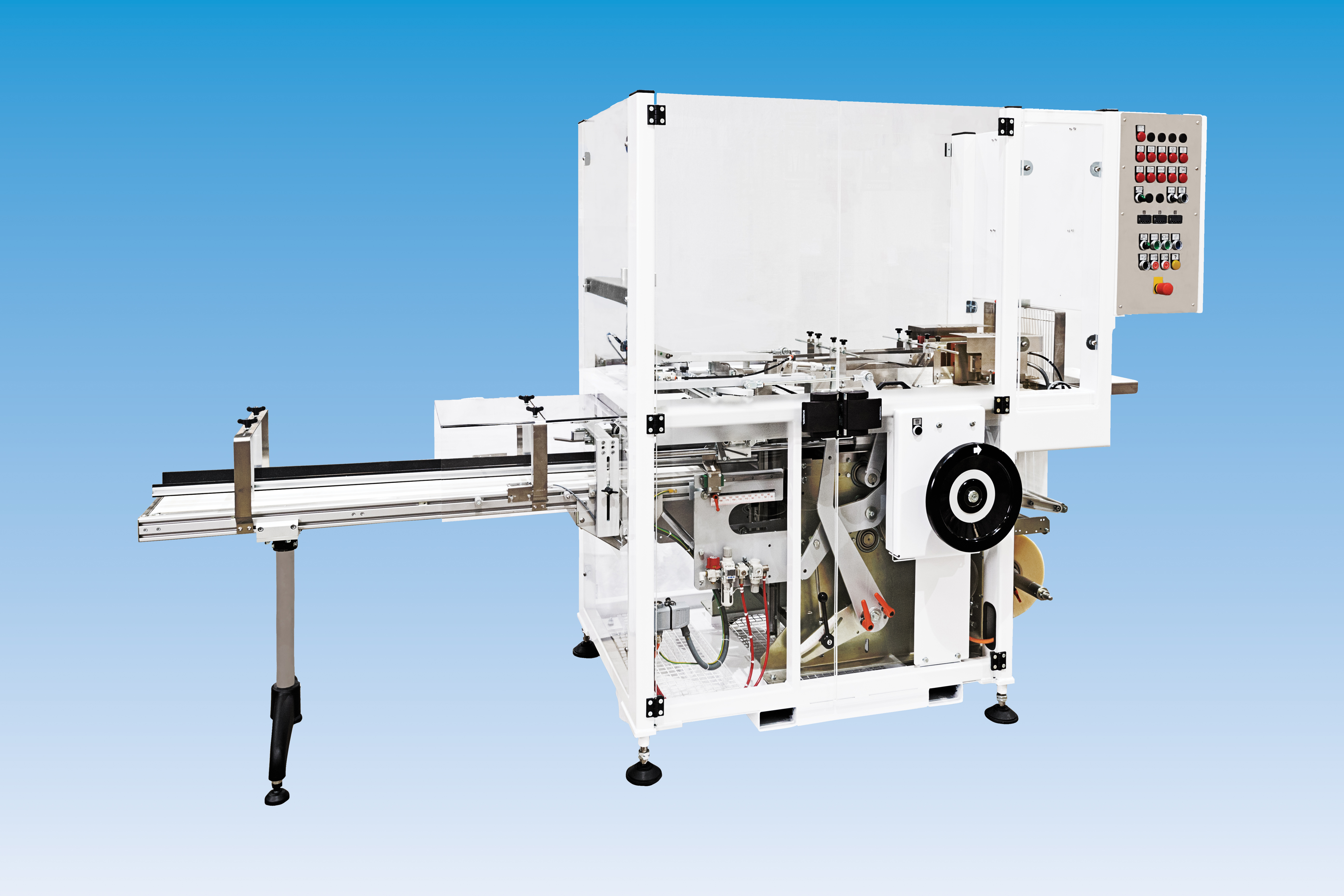 Cellophaneuse à soudure sur la face inférieure, entièrement mécanique - B_0